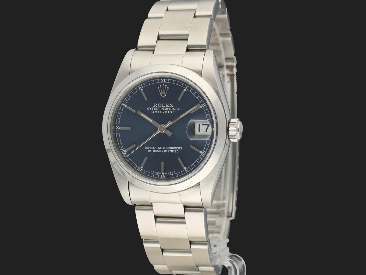 Rolex Datejust 31 Blue Dial 68240 (1)