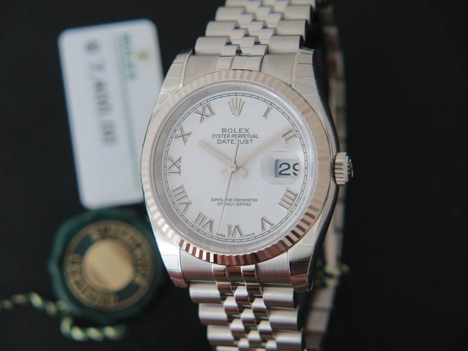 Rolex Datejust White Dial 116234 NEW   (1)