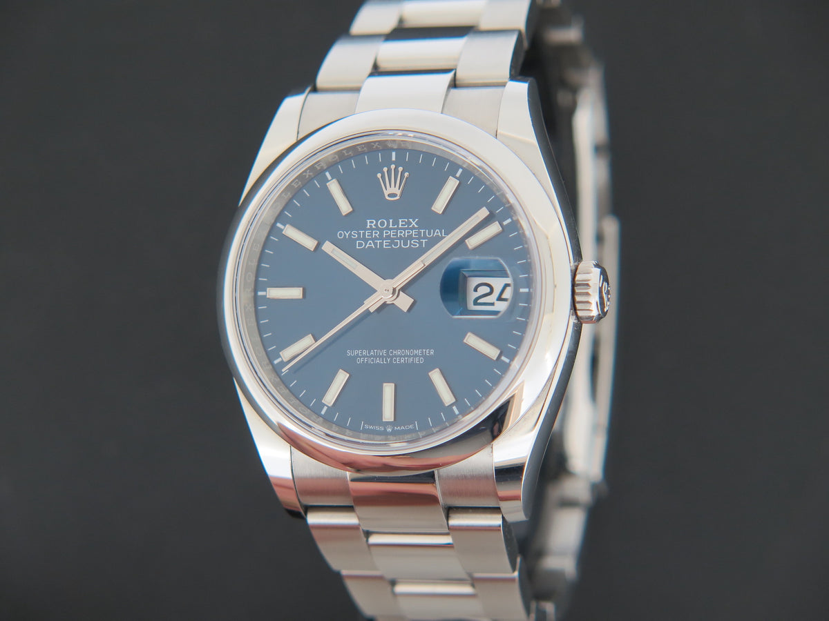 Rolex Datejust Blue Dial 126200  (1)