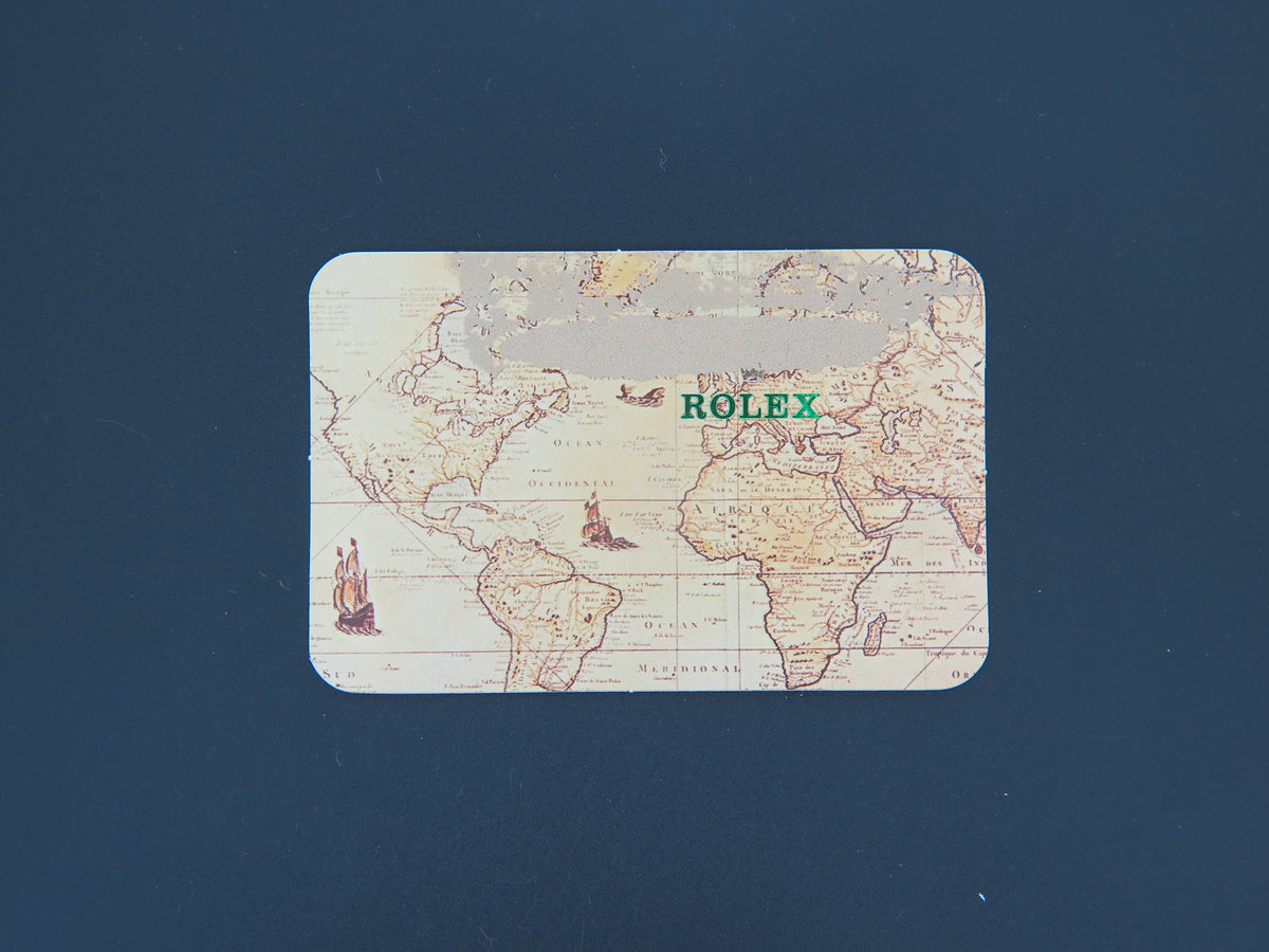 Rolex Calendar Card 1988 / 1989 (1)