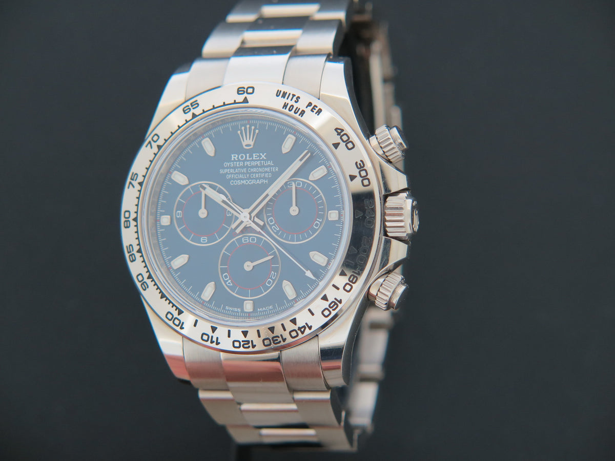 Rolex Daytona White Gold Blue Dial 116509 (1)