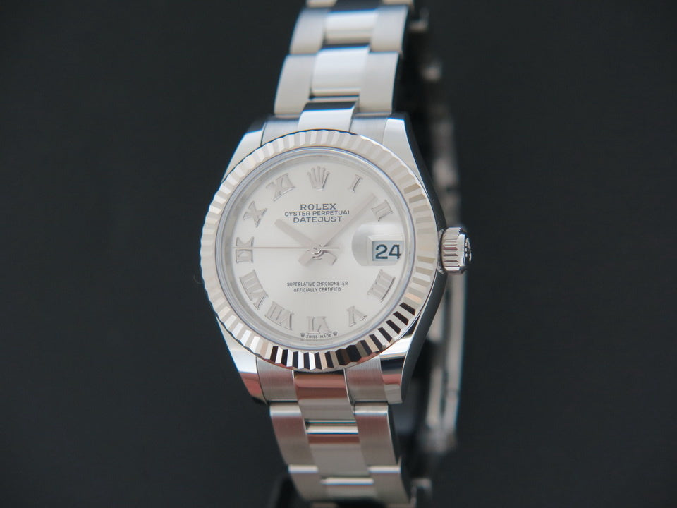Rolex Datejust Lady 28mm Silver Roman Dial NEW 279174 (1)