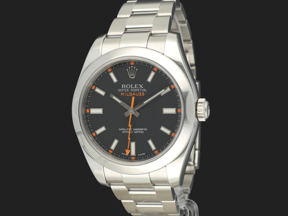 Rolex Milgauss Black Dial 116400 (1)