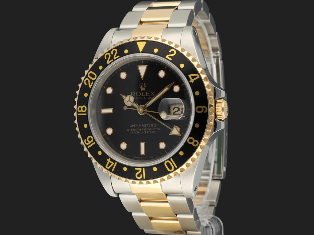 Rolex GMT Master II Gold/Steel 16713 N-Serial  (1)
