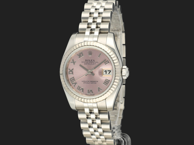 Rolex Lady-Datejust 26 Pink Roman Dial