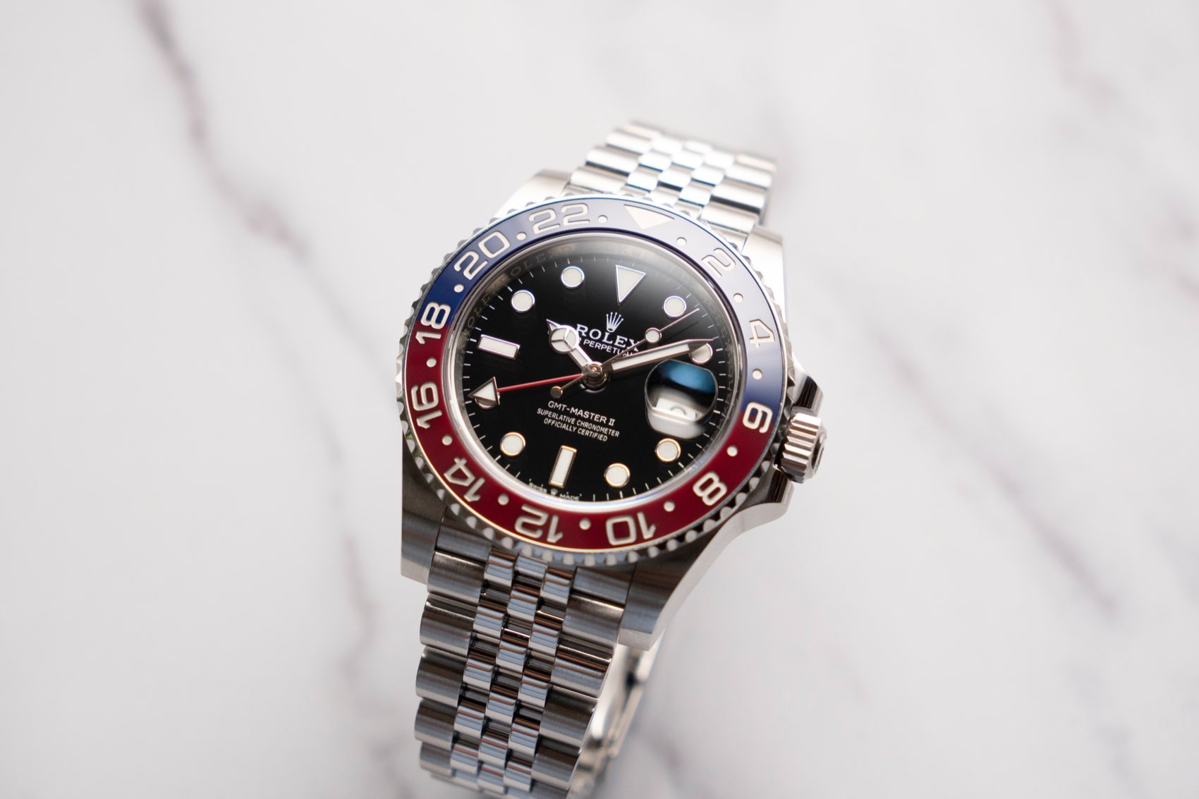 Horloge zoeken — Rolex GMT-Master II Pepsi sourcing bij Filipucci Juweliers Maastricht